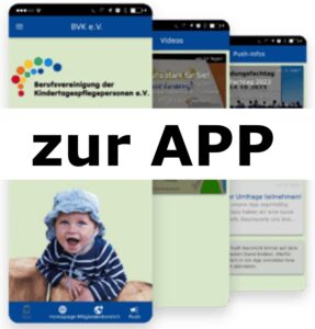 zur App der Berufsvereinigung der Kindertagespflegepersonen e.V.